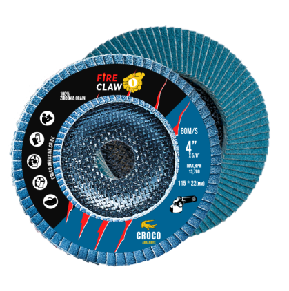 Croco Abrasive zirconia flap discs
